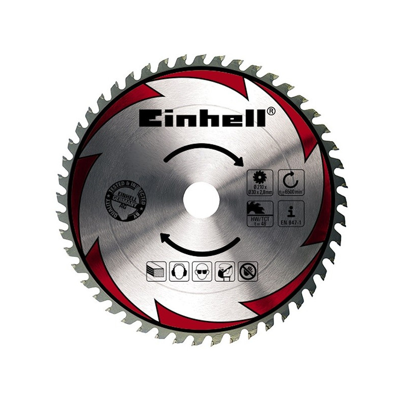 Комбинированная торцовочная пила Einhell TE-SM 2131 Dual зубьи