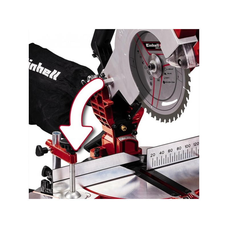 Комбинированная торцовочная пила Einhell TE-MS 18/210 Li-Solo (без АКБ) диск