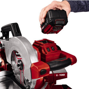 Комбинированная торцовочная пила Einhell TE-MS 18/210 Li-Solo (без АКБ) аккумулятор