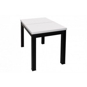Кухонный стол Eligard Black белый мат справа