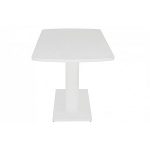 Кухонный стол Eligard Sheldon белый структурный справа