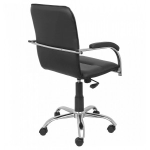 Кресло компьютерное Геллер Samba Aks 2 черный вид сзади