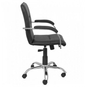 Кресло компьютерное Геллер Samba Aks 2 черный вид сбоку