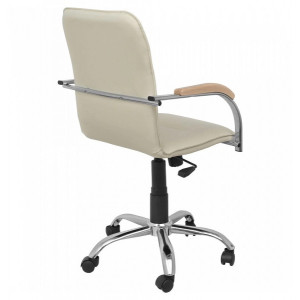 Кресло компьютерное Геллер Samba Aks 2 дерево/кремовый вид са