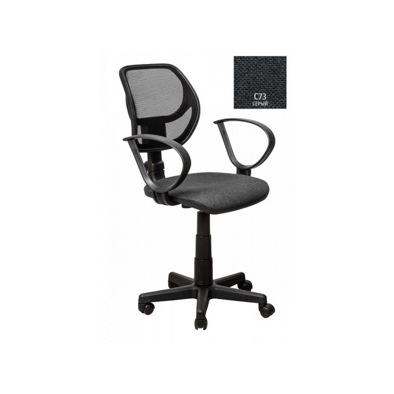 Кресло компьютерное UTFC Вальтер Рондо серый/черный