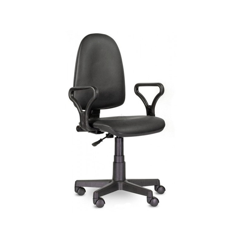 Кресло компьютерное UTFC Престиж Самба черный (искусственная кожа)