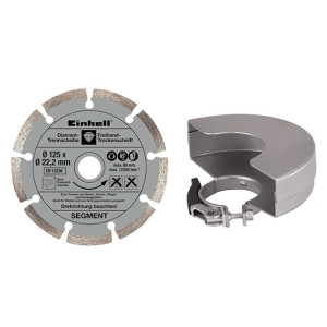 Угловая шлифмашина Einhell TE-AG 125/750 Kit 4430885 защита