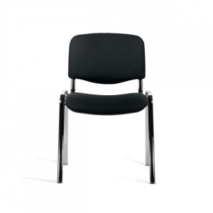 Стул офисный UTFC Изо CH черный вид спереди