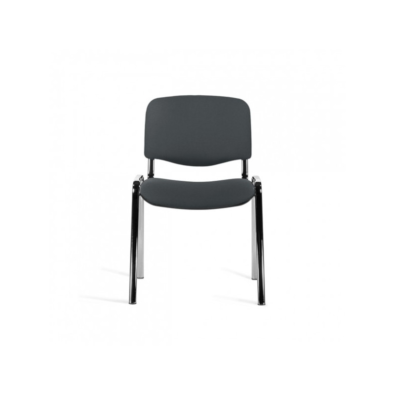 Стул офисный UTFC Изо CH серый вид спереди