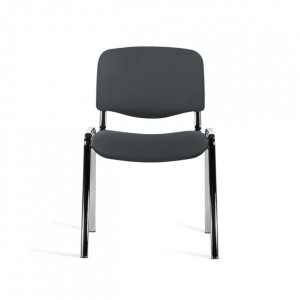 Стул офисный UTFC Изо CH серый вид спереди