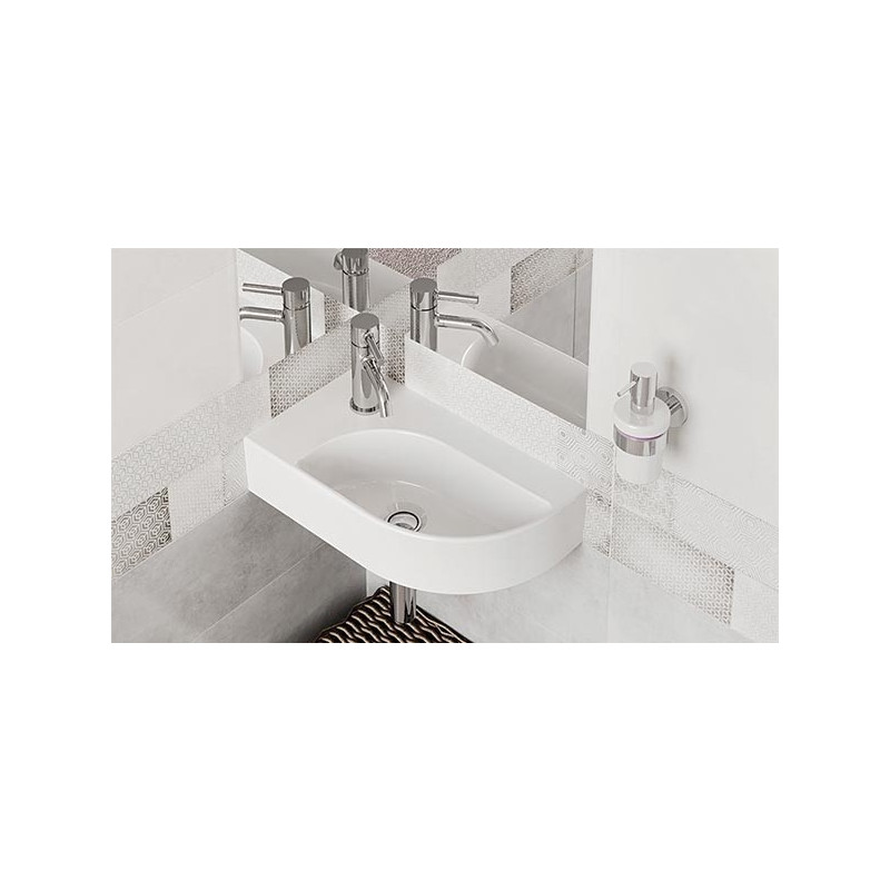 Умывальник Cersanit Cameo 45 L в интерьере