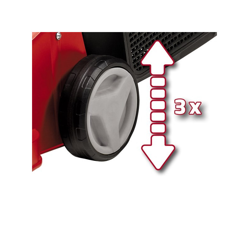 Газонокосилка электрическая Einhell GC-EM 1032 независимая регулировка высоты