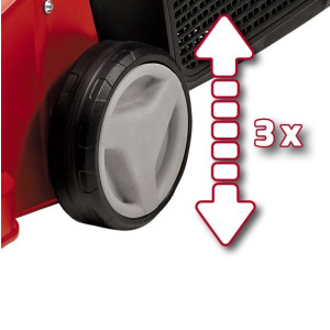 Газонокосилка электрическая Einhell GC-EM 1032 независимая регулировка высоты