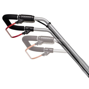 Газонокосилка аккумуляторная Einhell PXC GE-CM 18/33 Li регулировка ручки