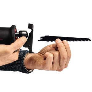 Сабельная пила Einhell TE-AP 18 Li-Solo 4326300 (без АКБ) вид установки ножа.