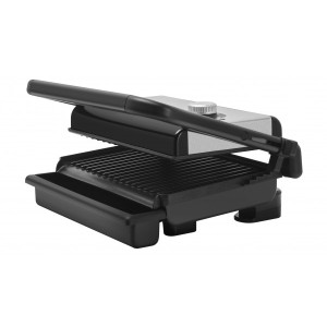 Электрогриль Maunfeld MF-1322S вид под углом.