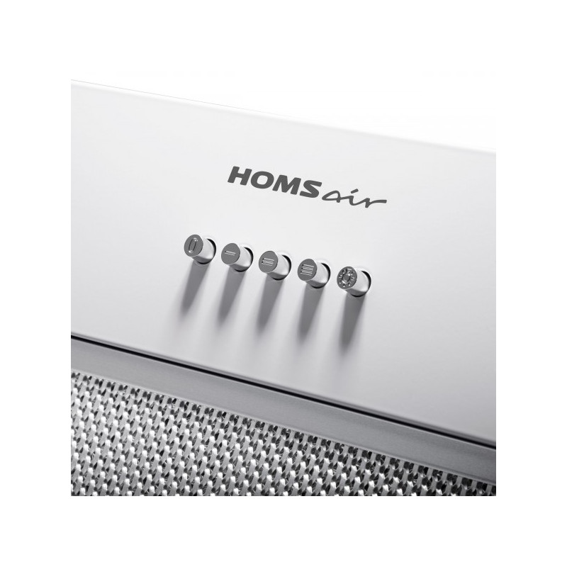 Вытяжка HOMSair Fleet 60 White вид регулировки.