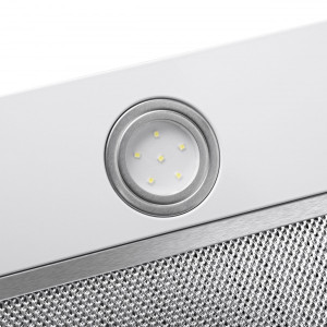 Вытяжка HOMSair Fleet 60 White вид подсветки.