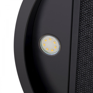 Вытяжка HOMSair Fly 1000SD 39 Black вид освещения.