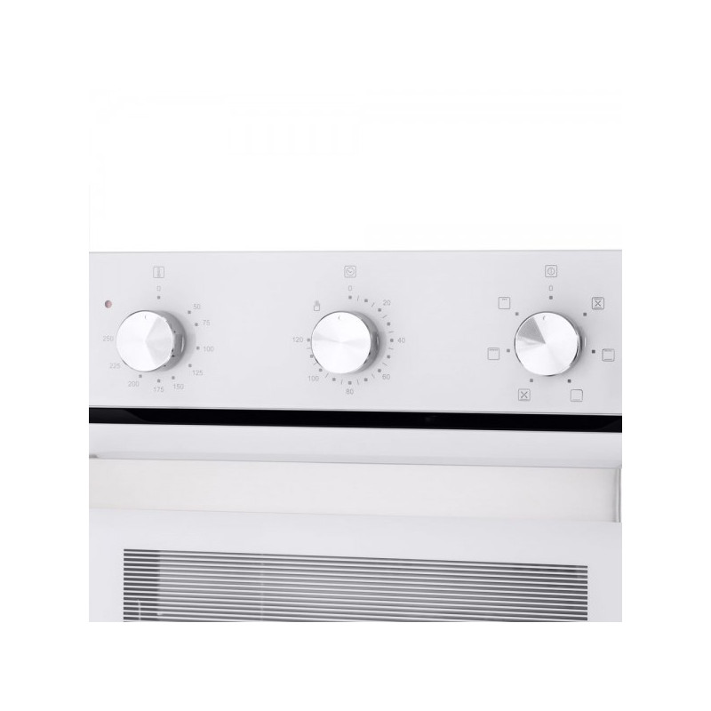 Электрический духовой шкаф HOMSair OEF451WH White вид элементов управления.