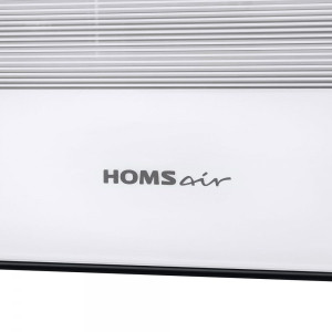 Электрический духовой шкаф HOMSair OEF451WH White вид названия бренда.