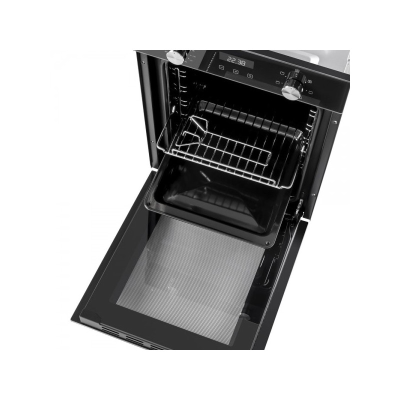 Электрический духовой шкаф HOMSair OEM451BK Black вид сверху.