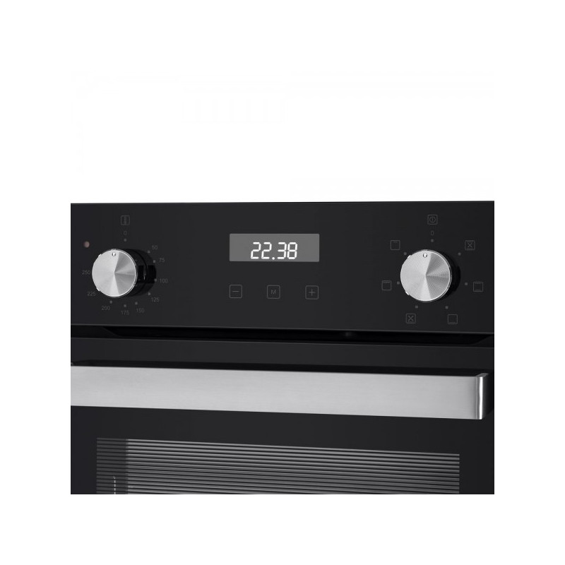 Электрический духовой шкаф HOMSair OEM451BK Black вид элементов управления.