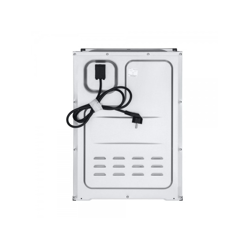 Электрический духовой шкаф HOMSair OEM451BK Black вид сзади.