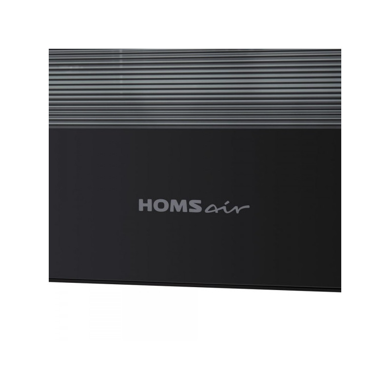 Электрический духовой шкаф HOMSair OES456BK Black вид названия поставщика.