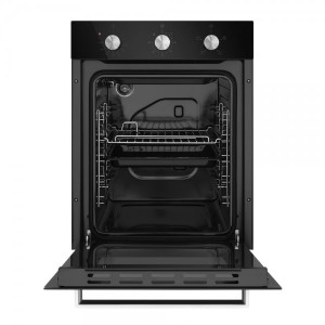 Электрический духовой шкаф HOMSair OES456BK Black общий вид.