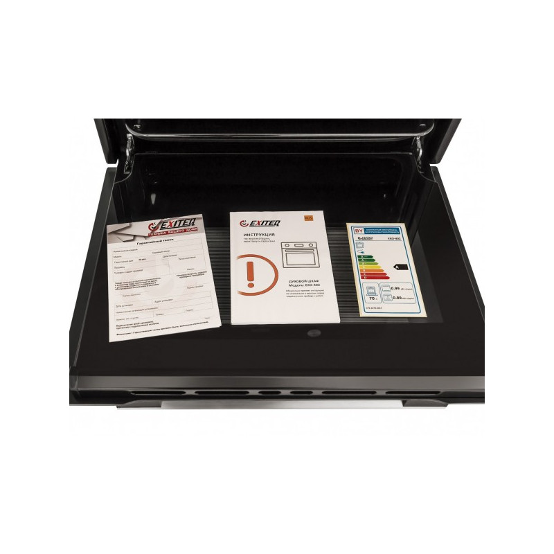 Электрический духовой шкаф Exiteq EXO-402 Black вид документов.