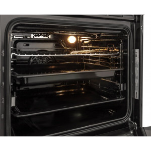 Электрический духовой шкаф Exiteq EXO-402 Black вид освещения.