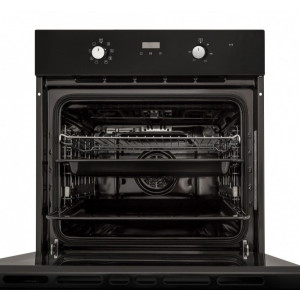 Электрический духовой шкаф Exiteq EXO-402 Black открытый вид.