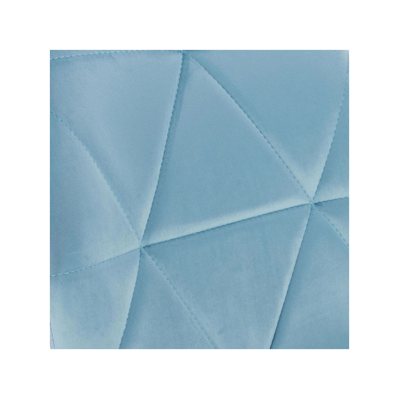 Стул AksHome Rio голубой/бук обивка