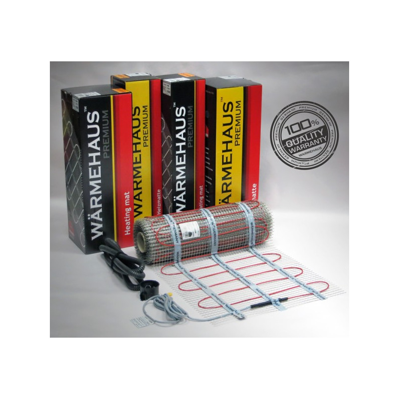 Нагревательный мат Warmehaus MAT 200W 12 кв.м. 2400 Вт