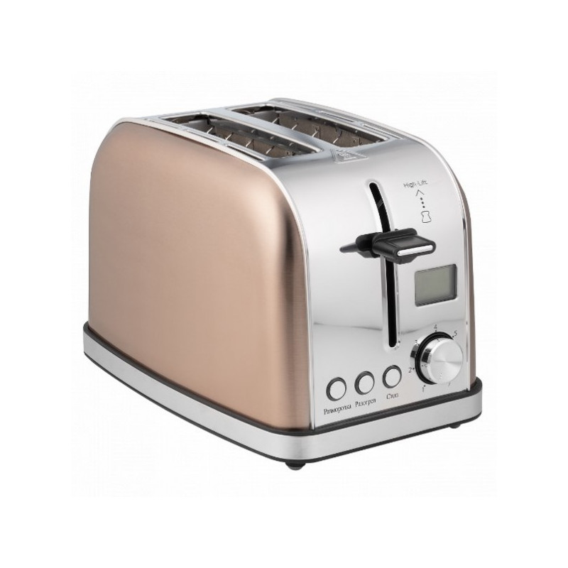 Тостер Maunfeld MF-821BZ панель управления выключена