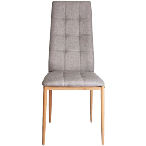 Стул AksHome Sky бежевый/бук вид спереди