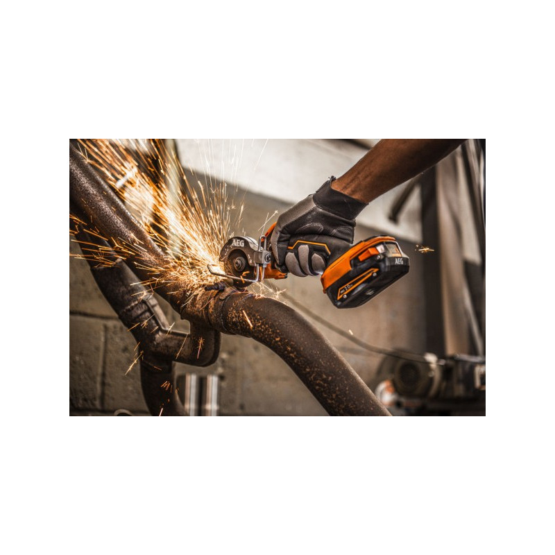 Циркулярная пила AEG Powertools BMMS 18SBL-0 (без АКБ) резка металлических труб