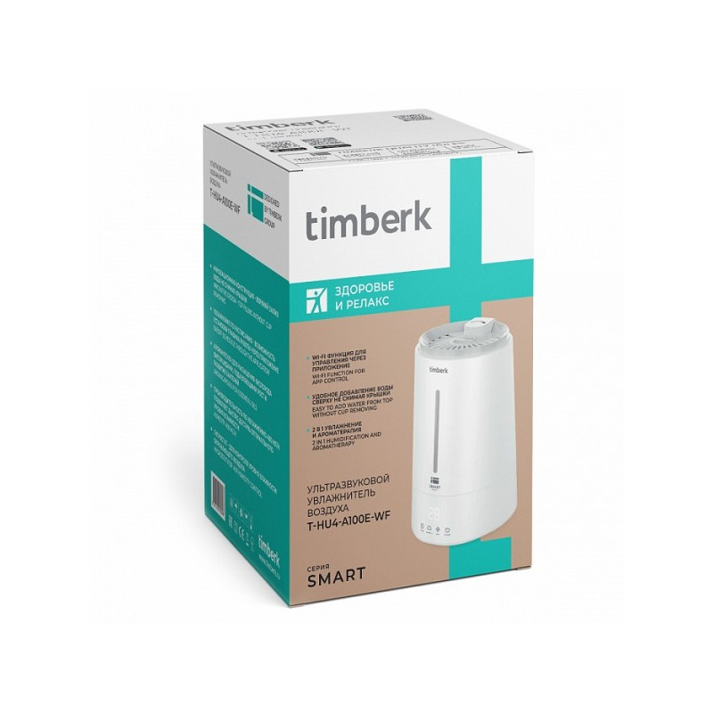 Увлажнитель воздуха Timberk T-HU4-A100E-WF