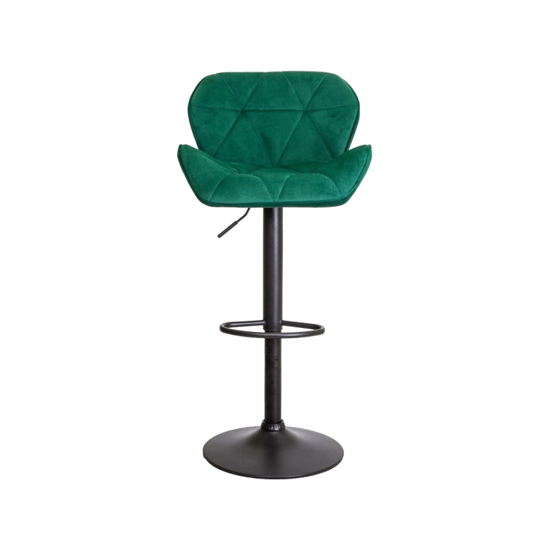 Стул AksHome Berlin зеленый/черный вид спереди