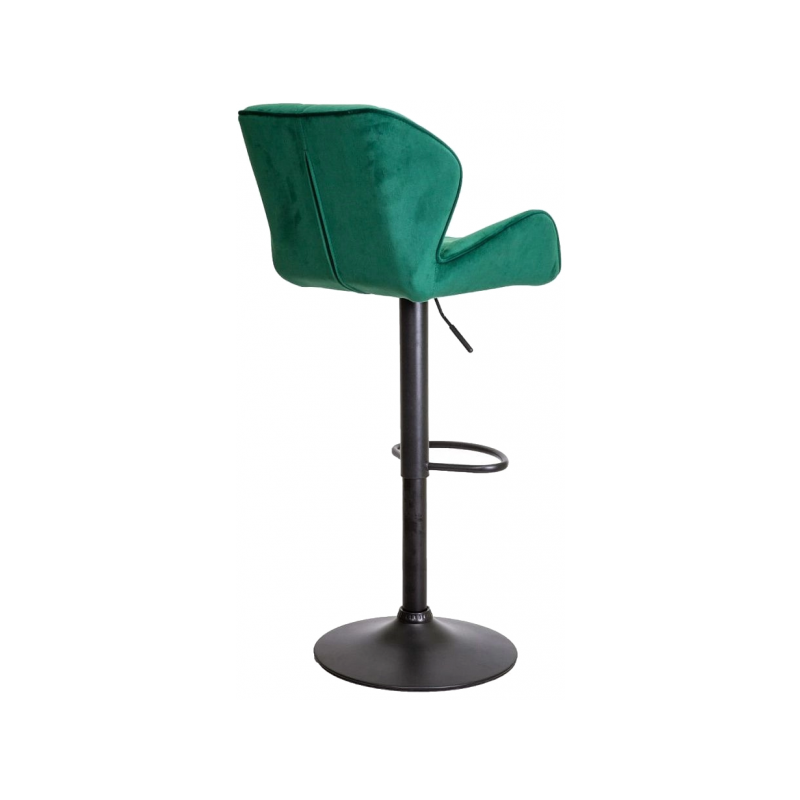 Стул AksHome Berlin зеленый/черный вид сзади