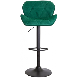 Стул AksHome Berlin зеленый/черный вид спереди