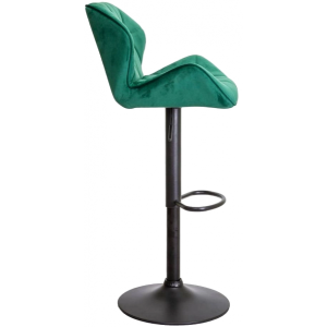 Стул AksHome Berlin зеленый/черный вид сбоку