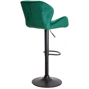 Стул AksHome Berlin зеленый/черный вид сзади