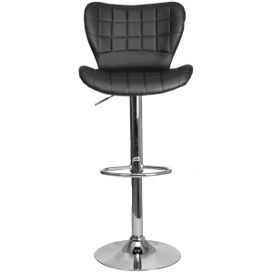 Стул AksHome Mist черный вид спереди