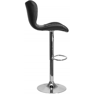 Стул AksHome Mist черный вид сбоку