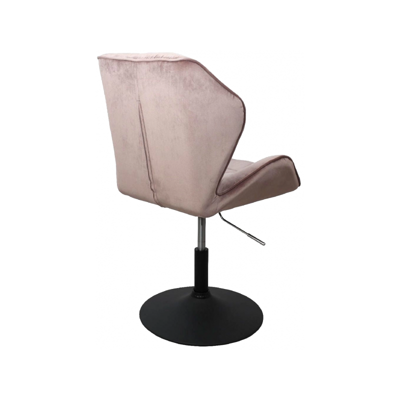 Стул AksHome Oslo пыльная роза вид сзади