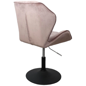 Стул AksHome Oslo пыльная роза вид сзади