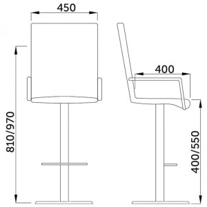 Стул AksHome Rosio белый параметры