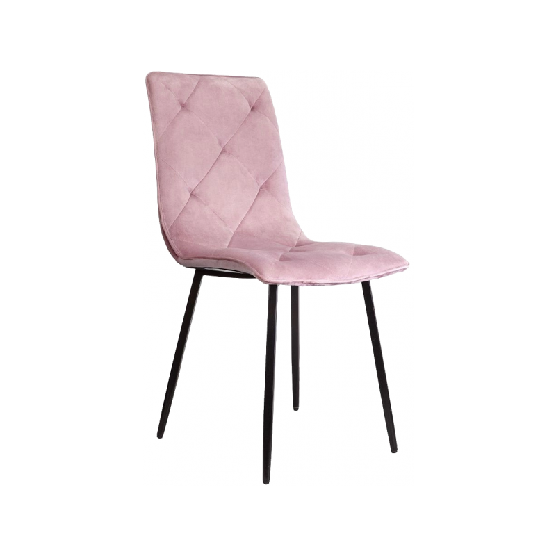 Стул AksHome Mira пыльная роза/черный